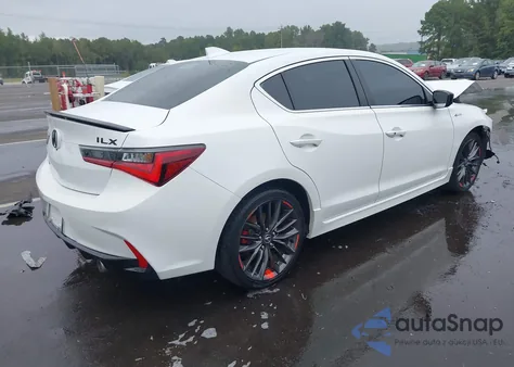 2022 Acura Ilx Premium A-Spec Packages/Technology A-Spec Packages from USA, damaged, VIN 19UDE2F84NA006981